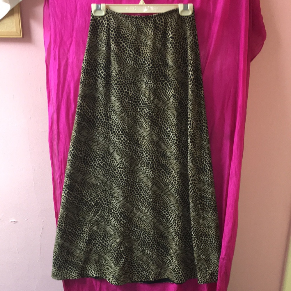 Leopard Print Women's Skirt